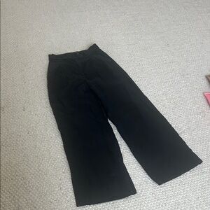 Madewell Hutton pants linen black size 0